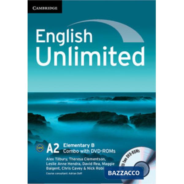 ENGLISH UNLIMITED ELEM B COMBO + DVDROM
