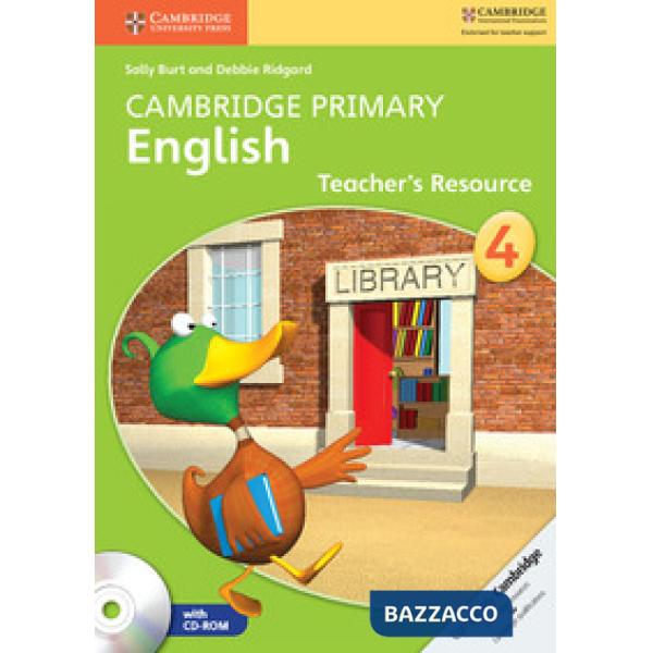 CAMBRIDGE PRIMARY ENGLISH TCH 4 + CDROM