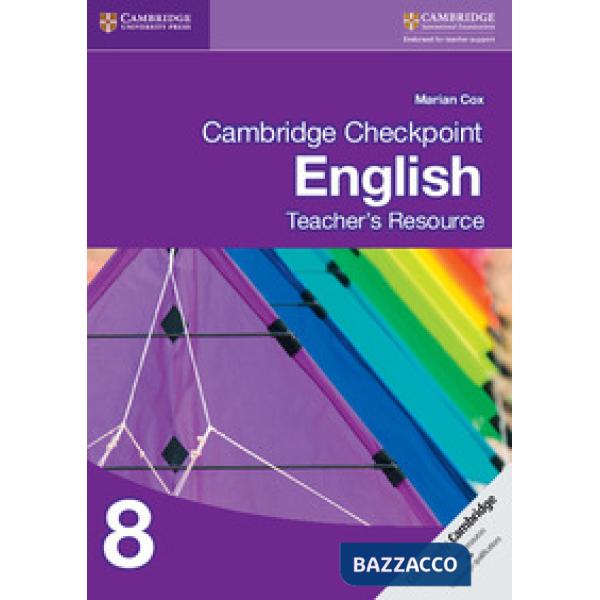 CAMBRIDGE CHECKPOINT ENGLISH TCH RES CDROM 8