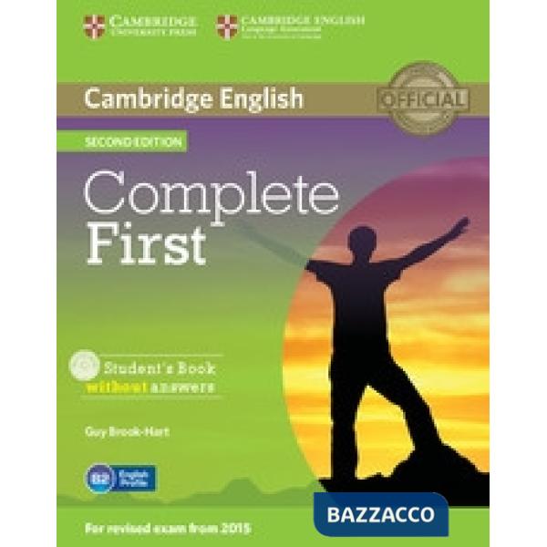 COMPLETE FIRST 2ED SB WO/A + CDROM + WB WO/A + CD