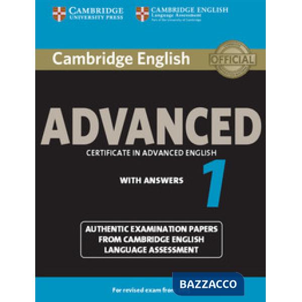 CAMBRIDGE ADV 1 UPDATED EXAM SB W/A