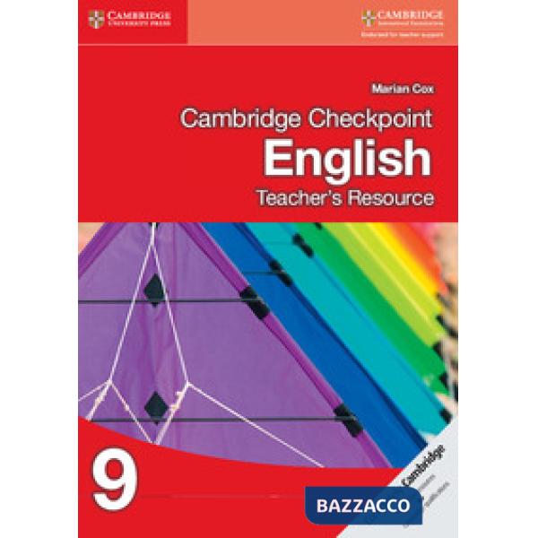 CAMBRIDGE CHECKPOINT ENGLISH TCH RES CDROM 9