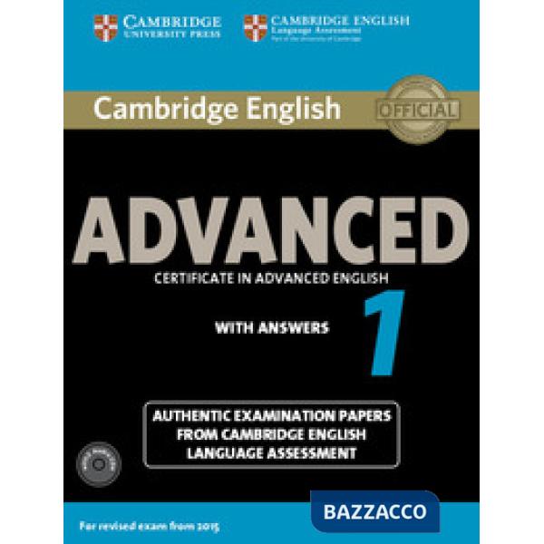 CAMBRIDGE ADV 1 UPDATED EXAM SB W/A + CD