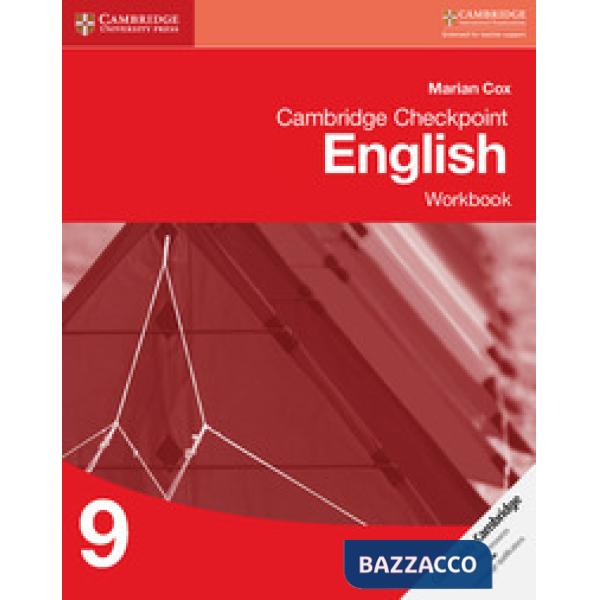 CAMBRIDGE CHECKPOINT ENGLISH WORKBOOK 9