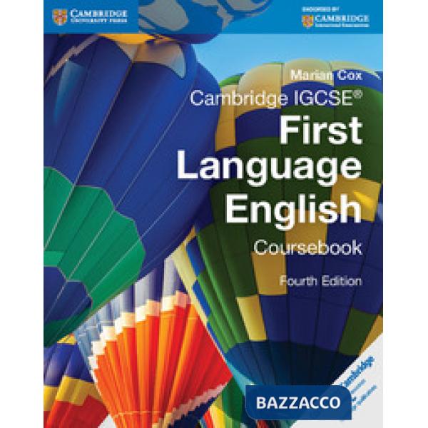 CAMBRIDGE IGCSE FIRST LANGUAGE 4ED PB
