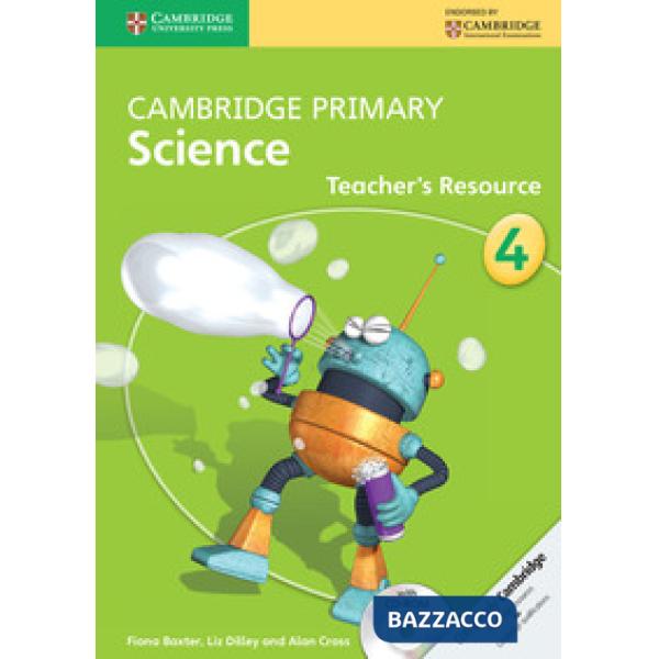 CAMBRIDGE PRIMARY SCIENCE TCH 4 + CDROM