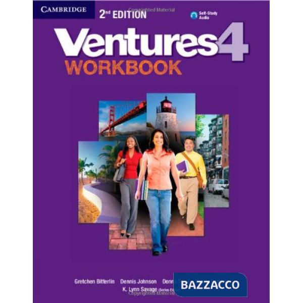 VENTURES 2ED 4 WB + AUDIOCD