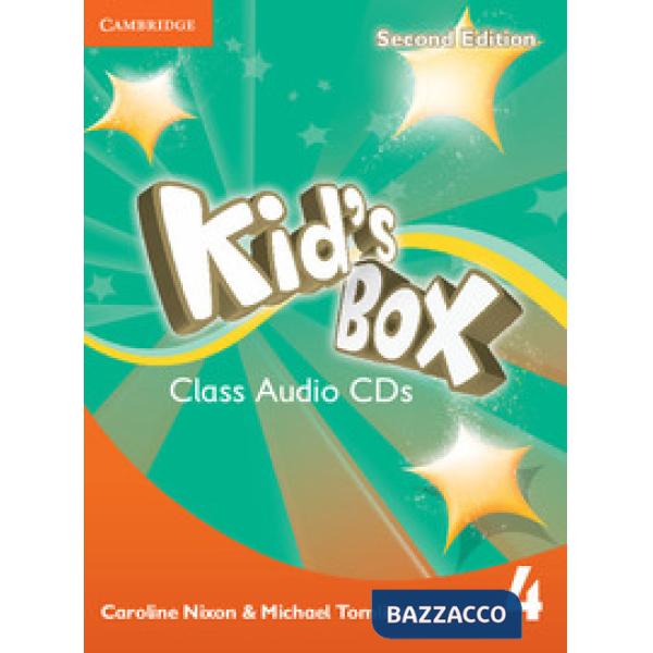 KID'S BOX 2ED 4 CLASS AUDIO CD