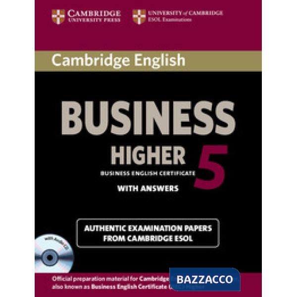 CAMBRIDGE ENGLISH BUSINESS 5 HIGHER SELF