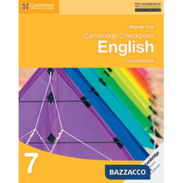 CAMBRIDGE CHECKPOINT ENGLISH COURSEBOOK 7