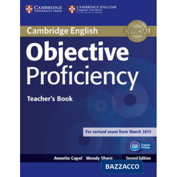 OBJECTIVE PROFICIENCY 2ED TCH