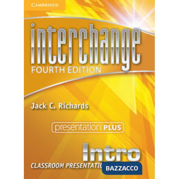 INTERCHANGE INTRO 4ED PRESENTATION PLUS