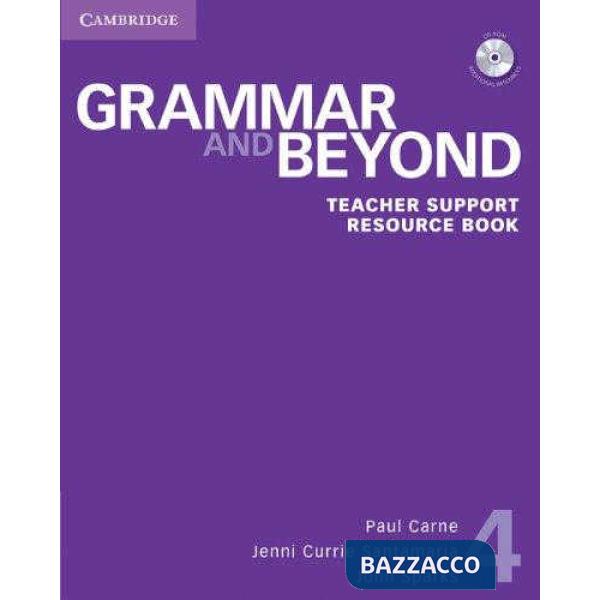 GRAMMAR AND BEYOND 4 TCH RES BK + CDROM