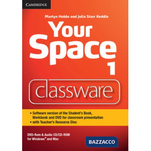 YOUR SPACE ED. INT. 1 CLASSWARE + TCH RES. DISC