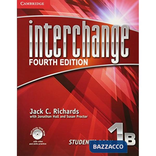INTERCHANGE 1 4ED SB B + SELF DVDROM