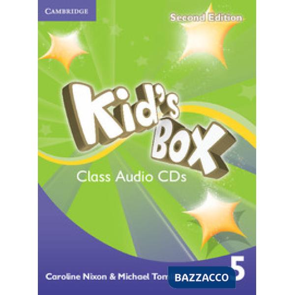 KID'S BOX 2ED 5 CLASS AUDIO CD