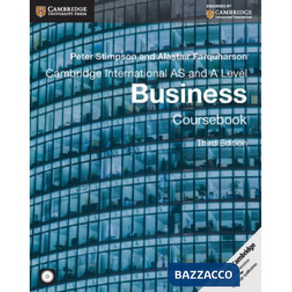 CAMBRIDGE INT AS&A LEVEL BUSINESS 3ED + CDROM