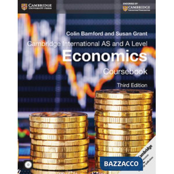 CAMBRIDGE INT AS&A LEVEL ECONOMICS 3ED + CDROM