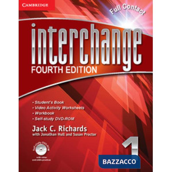 INTERCHANGE 1 4ED FULL + SELF DVDROM