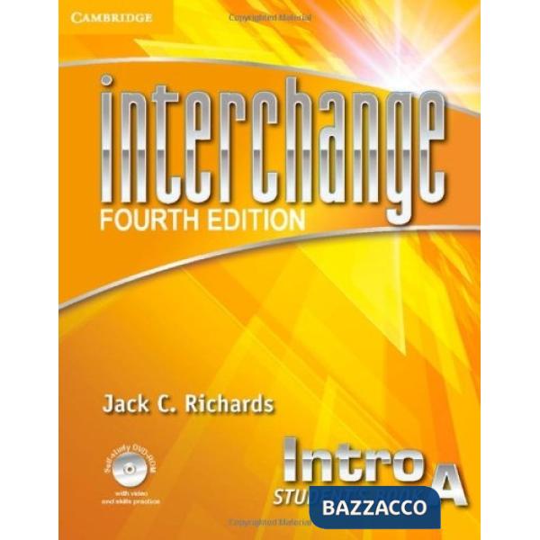 INTERCHANGE INTRO 4ED SB A + SELF DVDROM