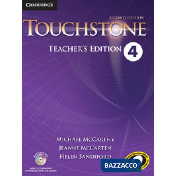 TOUCHSTONE 2ED 4 TCH + CD/CDROM