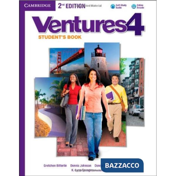 VENTURES 2ED 4 SB + AUDIOCD