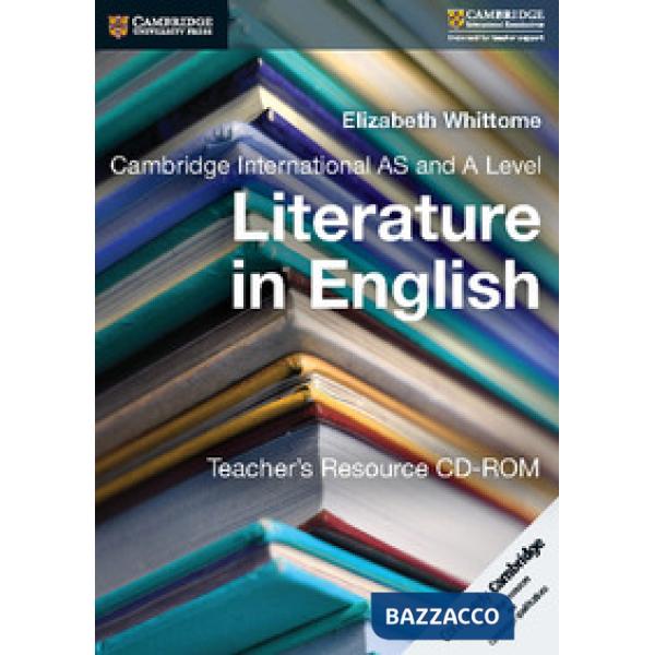 CAMB INT AS&A LEVEL LITERAT ENGLISH TCH CDROM