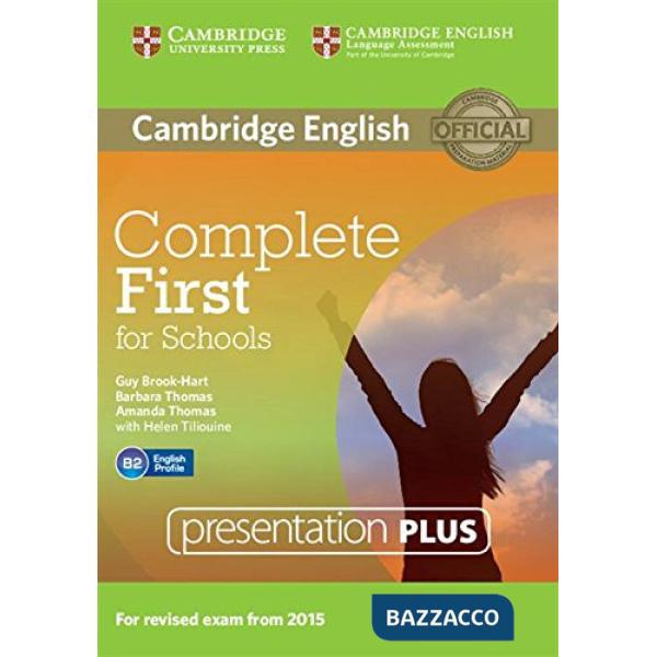 COMPLETE FIRST FOR SCHOOLS PRES PLUS