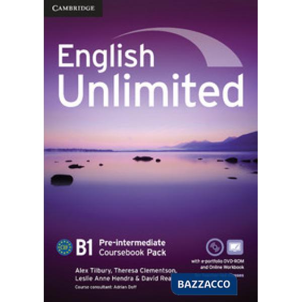 ENG UNLIM PRE-INT COURSEBK + E-PORTF + ONLINE WB