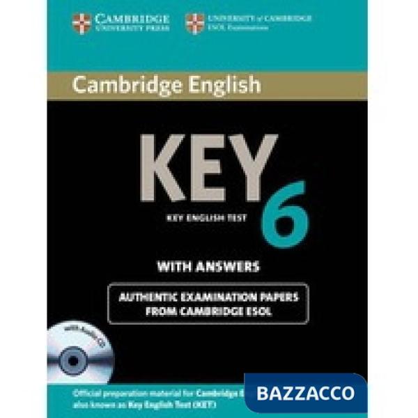 ESOL CAMBRIDGE KEY TEST 6 SELF PACK