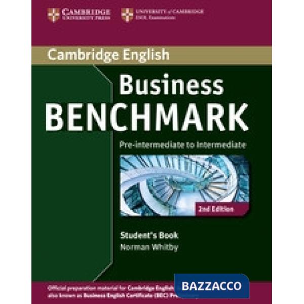 BUS. BENCHMARK 2ED P-INT/INT SB BEC PREL. ED