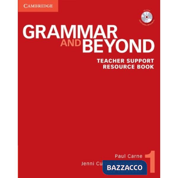 GRAMMAR AND BEYOND 1 TCH RES BK + CDROM