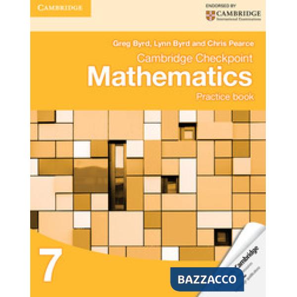 CAMBRIDGE CHECKPOINT MATHEMATICS 7 PRACTICE B