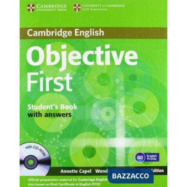 OBJECTIVE FIRST 3ED SB W/A + CDROM + WB W/A + CD