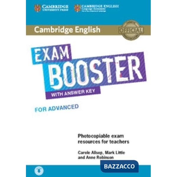 CAMBRIDGE ENGLISH EXAM BOOSTER FOR ADVANCEDE