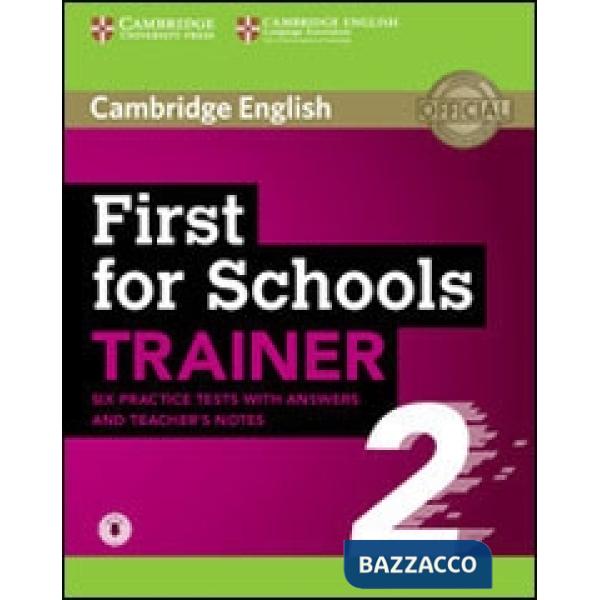 FIRST FOR SCHOOLS TRAINER 2ED W/A + AUDIO 2
