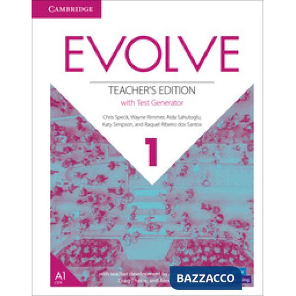 EVOLVE LEVEL 1 TEACHER'S EDITION WITH TEST GENERATOR