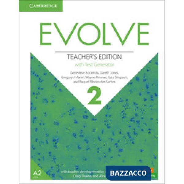 EVOLVE LEVEL 2 TEACHER'S EDITION WITH TEST GENERATOR