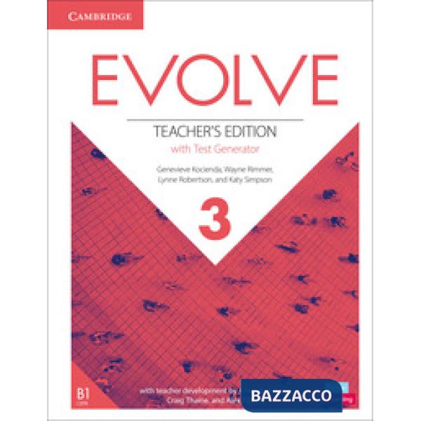 EVOLVE LEVEL 3 TEACHER'S EDITION WITH TEST GENERATOR