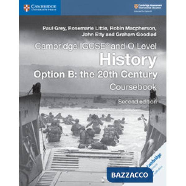 IGCSE HISTORY OPTION B 20TH CENTURY 2ED