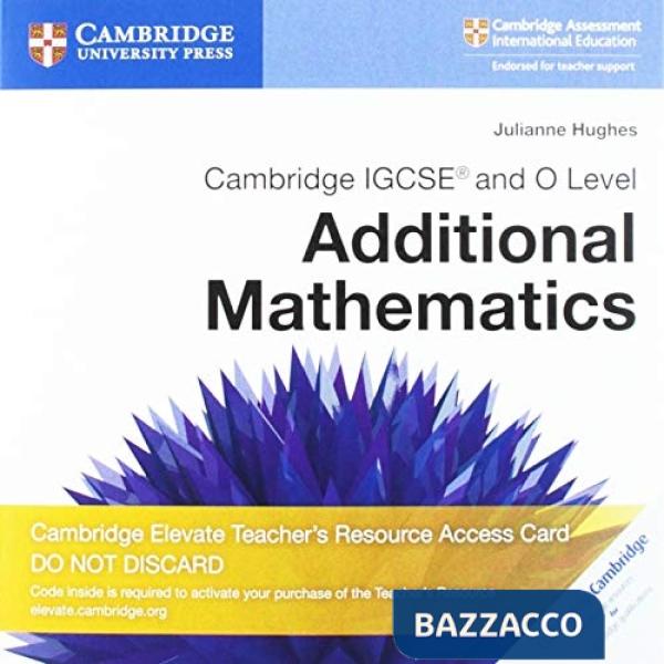 IGCSE&O ADD.MATHEMATICS 2ED TCH ACCESS CARD