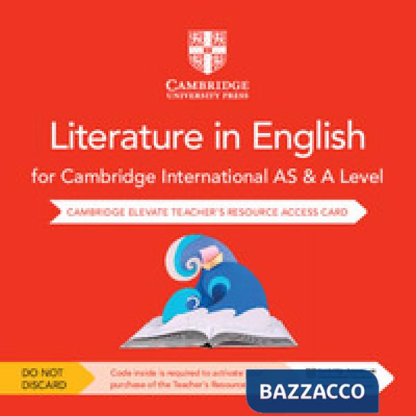 CAMB INT AS&A LITERATURE IN ENGL TCH ACC CARD 2ED