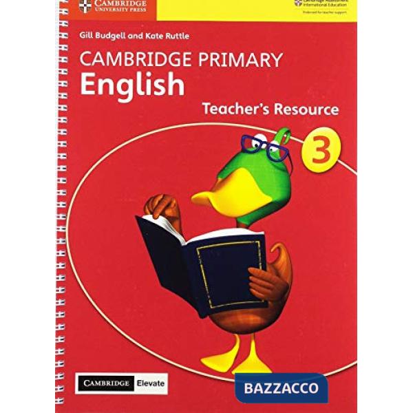 CAMBRIDGE PRIMARY ENGLISH TCH + ELEVATE 3