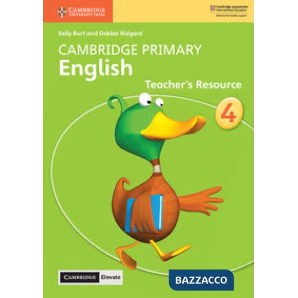 CAMBRIDGE PRIMARY ENGLISH TCH + ELEVATE 4