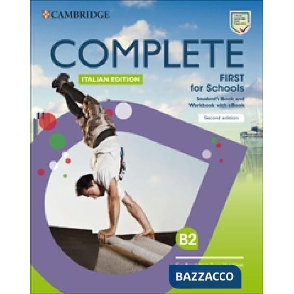 COMPLETE FIRST FOR SCHOOLS 2ED STUDENT'S BOOK/WORKBOOK + EBOOK + INVAL