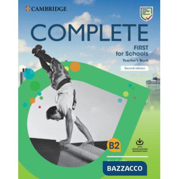 COMPLETE FIRST FOR SCHOOLS 2ED TCH + DOWNLOAD RES