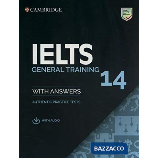 CAMBRIDGE IELTS 14 GENERAL TRAINING SB W/A + AUDIO