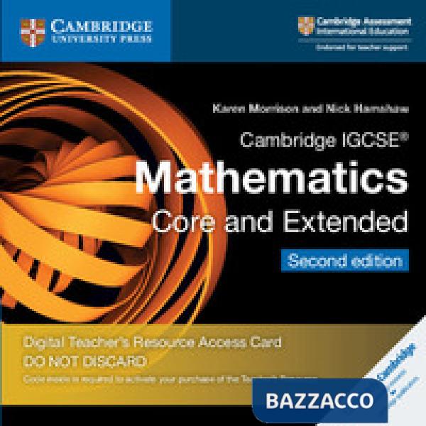 IGCSE MATHEMATICS 2ED CORE&EXT TCH ACCESS CARD