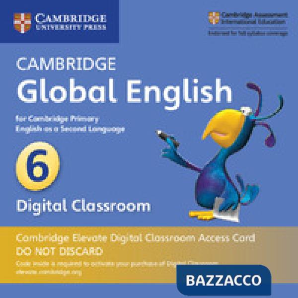 CAMB GLOBAL ENGLISH ELEV DIGCLASS CARD 6
