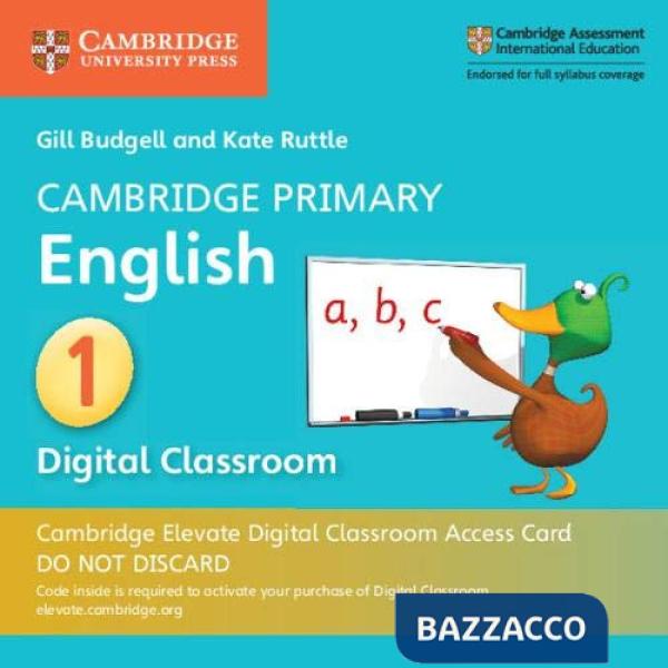 CAMBRIDGE PRIMARY ENGLISH EL DIGCLASS CARD 1